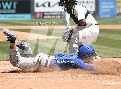 Thumbnail 1 in Baldwin Park vs. Montclair (Battle of the Mt. Baldy League) photogallery.