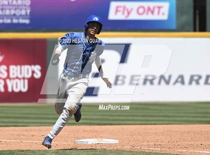 Thumbnail 3 in Baldwin Park vs. Montclair (Battle of the Mt. Baldy League) photogallery.