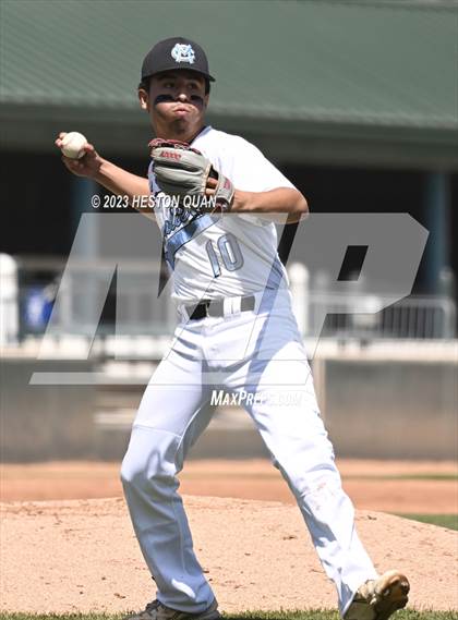 Thumbnail 1 in Baldwin Park vs. Montclair (Battle of the Mt. Baldy League) photogallery.