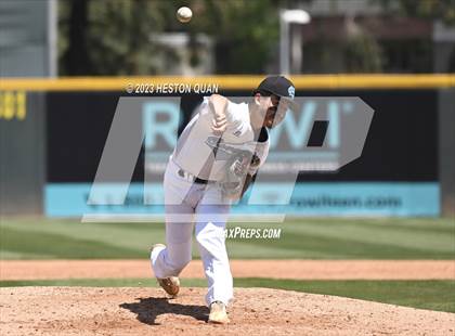Thumbnail 2 in Baldwin Park vs. Montclair (Battle of the Mt. Baldy League) photogallery.