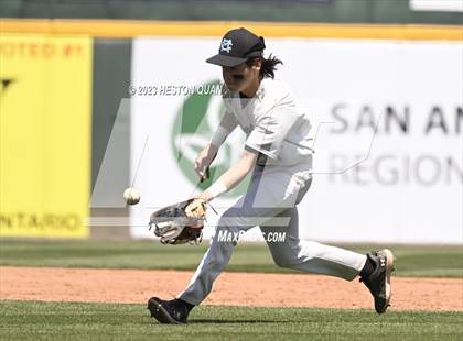 Thumbnail 2 in Baldwin Park vs. Montclair (Battle of the Mt. Baldy League) photogallery.