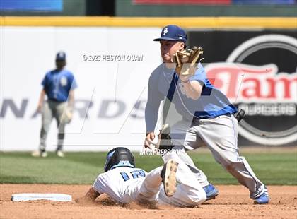 Thumbnail 3 in Baldwin Park vs. Montclair (Battle of the Mt. Baldy League) photogallery.