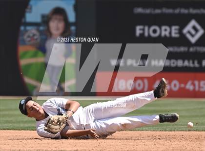 Thumbnail 2 in Baldwin Park vs. Montclair (Battle of the Mt. Baldy League) photogallery.