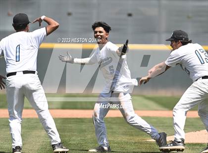 Thumbnail 3 in Baldwin Park vs. Montclair (Battle of the Mt. Baldy League) photogallery.