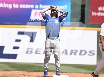 Thumbnail 2 in Baldwin Park vs. Montclair (Battle of the Mt. Baldy League) photogallery.