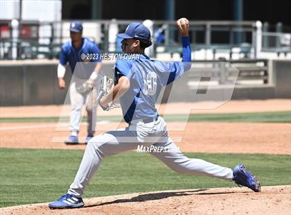 Thumbnail 2 in Baldwin Park vs. Montclair (Battle of the Mt. Baldy League) photogallery.