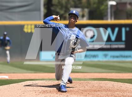 Thumbnail 1 in Baldwin Park vs. Montclair (Battle of the Mt. Baldy League) photogallery.