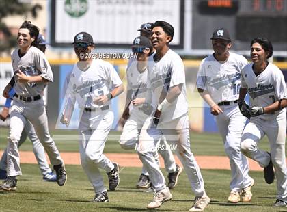 Thumbnail 2 in Baldwin Park vs. Montclair (Battle of the Mt. Baldy League) photogallery.
