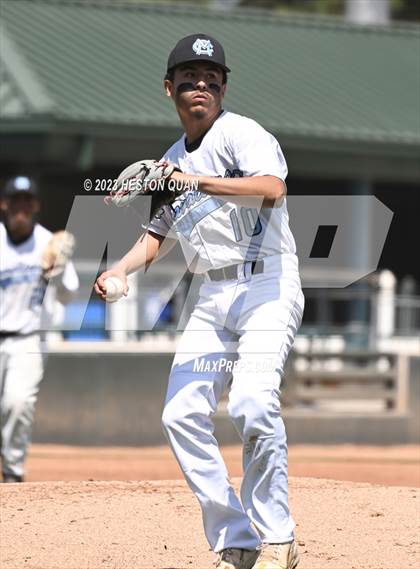 Thumbnail 2 in Baldwin Park vs. Montclair (Battle of the Mt. Baldy League) photogallery.