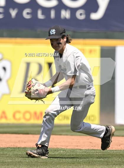 Thumbnail 3 in Baldwin Park vs. Montclair (Battle of the Mt. Baldy League) photogallery.