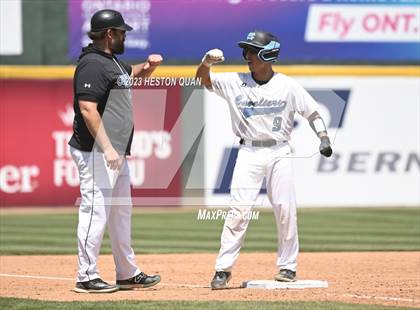 Thumbnail 1 in Baldwin Park vs. Montclair (Battle of the Mt. Baldy League) photogallery.