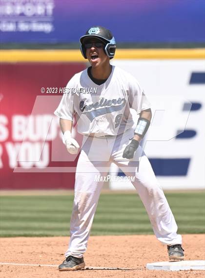 Thumbnail 1 in Baldwin Park vs. Montclair (Battle of the Mt. Baldy League) photogallery.