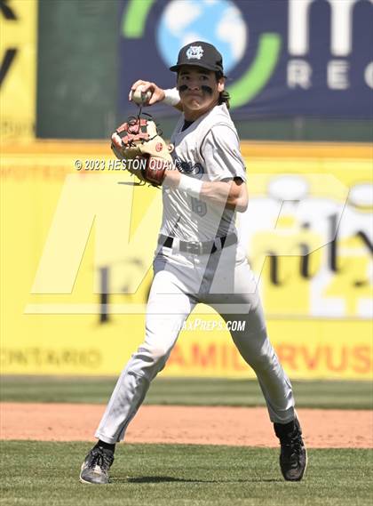 Thumbnail 2 in Baldwin Park vs. Montclair (Battle of the Mt. Baldy League) photogallery.