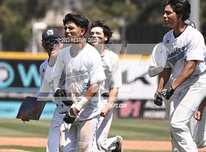 Thumbnail 1 in Baldwin Park vs. Montclair (Battle of the Mt. Baldy League) photogallery.