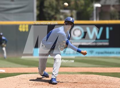 Thumbnail 3 in Baldwin Park vs. Montclair (Battle of the Mt. Baldy League) photogallery.