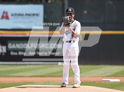 Thumbnail 3 in Baldwin Park vs. Montclair (Battle of the Mt. Baldy League) photogallery.