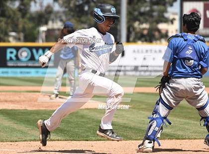 Thumbnail 3 in Baldwin Park vs. Montclair (Battle of the Mt. Baldy League) photogallery.