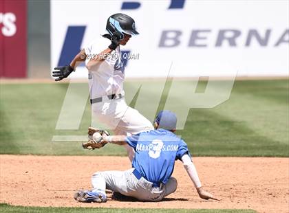 Thumbnail 3 in Baldwin Park vs. Montclair (Battle of the Mt. Baldy League) photogallery.