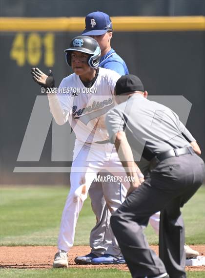 Thumbnail 2 in Baldwin Park vs. Montclair (Battle of the Mt. Baldy League) photogallery.