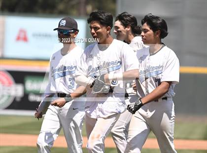 Thumbnail 1 in Baldwin Park vs. Montclair (Battle of the Mt. Baldy League) photogallery.