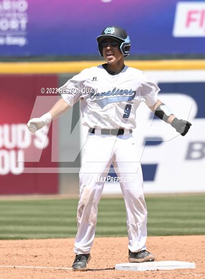 Thumbnail 2 in Baldwin Park vs. Montclair (Battle of the Mt. Baldy League) photogallery.