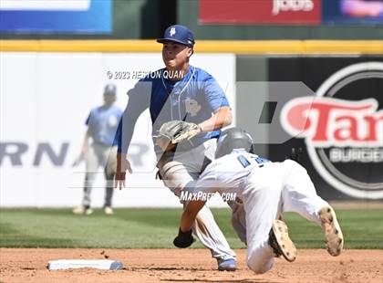 Thumbnail 2 in Baldwin Park vs. Montclair (Battle of the Mt. Baldy League) photogallery.