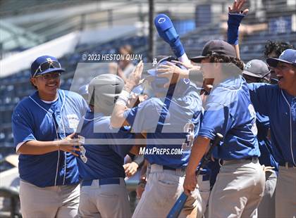 Thumbnail 1 in Baldwin Park vs. Montclair (Battle of the Mt. Baldy League) photogallery.