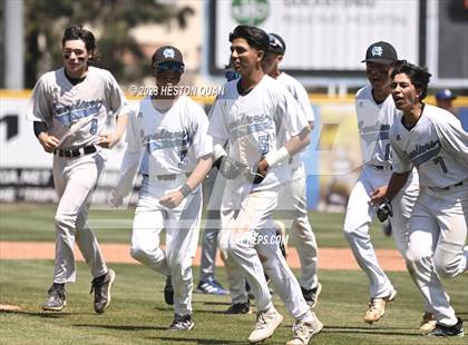 Thumbnail 3 in Baldwin Park vs. Montclair (Battle of the Mt. Baldy League) photogallery.