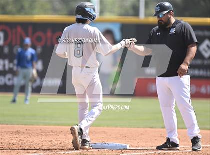 Thumbnail 1 in Baldwin Park vs. Montclair (Battle of the Mt. Baldy League) photogallery.
