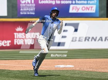 Thumbnail 1 in Baldwin Park vs. Montclair (Battle of the Mt. Baldy League) photogallery.