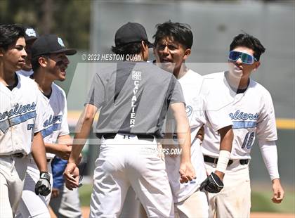 Thumbnail 1 in Baldwin Park vs. Montclair (Battle of the Mt. Baldy League) photogallery.