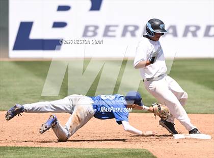 Thumbnail 2 in Baldwin Park vs. Montclair (Battle of the Mt. Baldy League) photogallery.