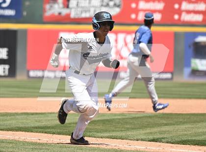 Thumbnail 2 in Baldwin Park vs. Montclair (Battle of the Mt. Baldy League) photogallery.