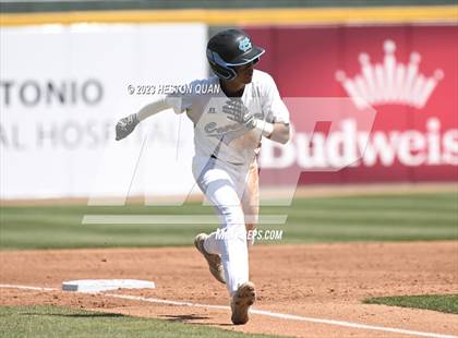 Thumbnail 1 in Baldwin Park vs. Montclair (Battle of the Mt. Baldy League) photogallery.