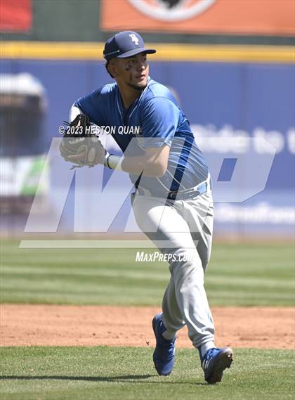 Thumbnail 1 in Baldwin Park vs. Montclair (Battle of the Mt. Baldy League) photogallery.