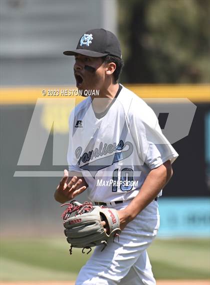 Thumbnail 2 in Baldwin Park vs. Montclair (Battle of the Mt. Baldy League) photogallery.