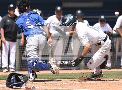 Thumbnail 1 in Baldwin Park vs. Montclair (Battle of the Mt. Baldy League) photogallery.