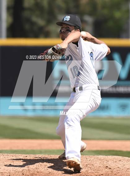 Thumbnail 1 in Baldwin Park vs. Montclair (Battle of the Mt. Baldy League) photogallery.