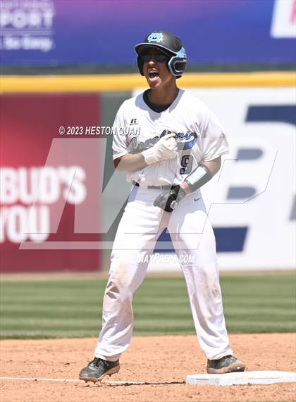 Thumbnail 2 in Baldwin Park vs. Montclair (Battle of the Mt. Baldy League) photogallery.