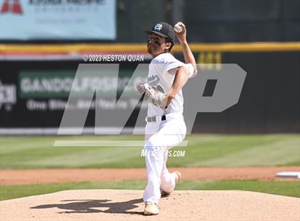 Thumbnail 1 in Baldwin Park vs. Montclair (Battle of the Mt. Baldy League) photogallery.