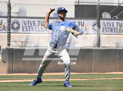 Thumbnail 3 in Baldwin Park vs. Montclair (Battle of the Mt. Baldy League) photogallery.
