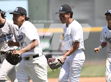Thumbnail 3 in Baldwin Park vs. Montclair (Battle of the Mt. Baldy League) photogallery.