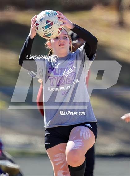 Thumbnail 2 in E.E Smith vs South View (Kicking for Cancer Jamboree) photogallery.
