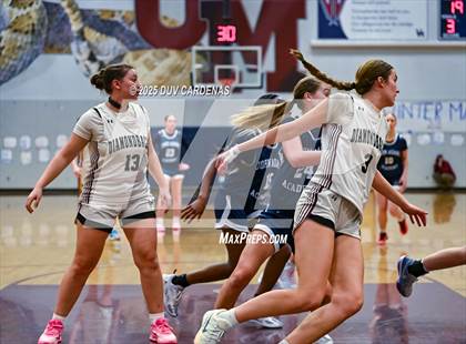 Thumbnail 3 in John Adams Academy - El Dorado Hills vs. Union Mine (Winter Madness at the Mine) photogallery.