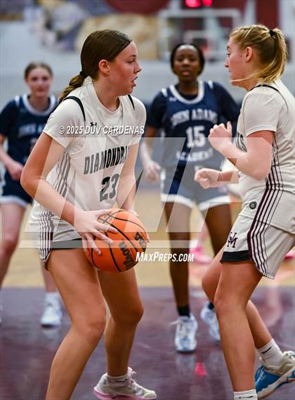 Thumbnail 2 in John Adams Academy - El Dorado Hills vs. Union Mine (Winter Madness at the Mine) photogallery.