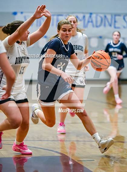 Thumbnail 3 in John Adams Academy - El Dorado Hills vs. Union Mine (Winter Madness at the Mine) photogallery.