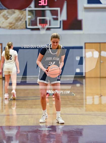 Thumbnail 1 in John Adams Academy - El Dorado Hills vs. Union Mine (Winter Madness at the Mine) photogallery.