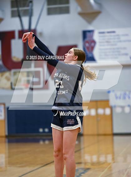 Thumbnail 2 in John Adams Academy - El Dorado Hills vs. Union Mine (Winter Madness at the Mine) photogallery.