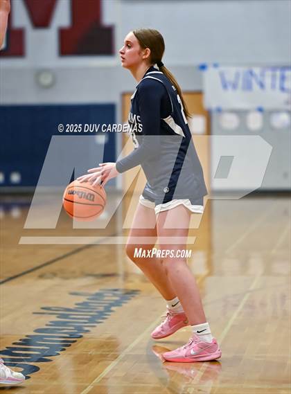 Thumbnail 2 in John Adams Academy - El Dorado Hills vs. Union Mine (Winter Madness at the Mine) photogallery.