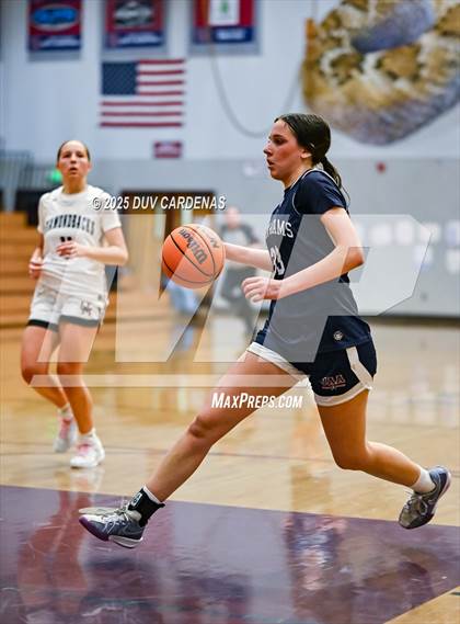 Thumbnail 3 in John Adams Academy - El Dorado Hills vs. Union Mine (Winter Madness at the Mine) photogallery.